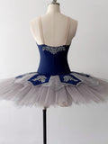 Navy and Silver Tutu size girls 12 to 15