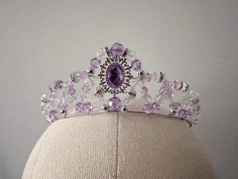 Ballet Tiara - Lilac and silver