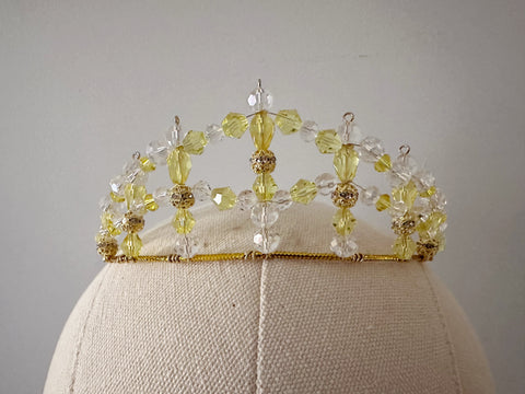 Ballet Tiara - Yellow and Gold